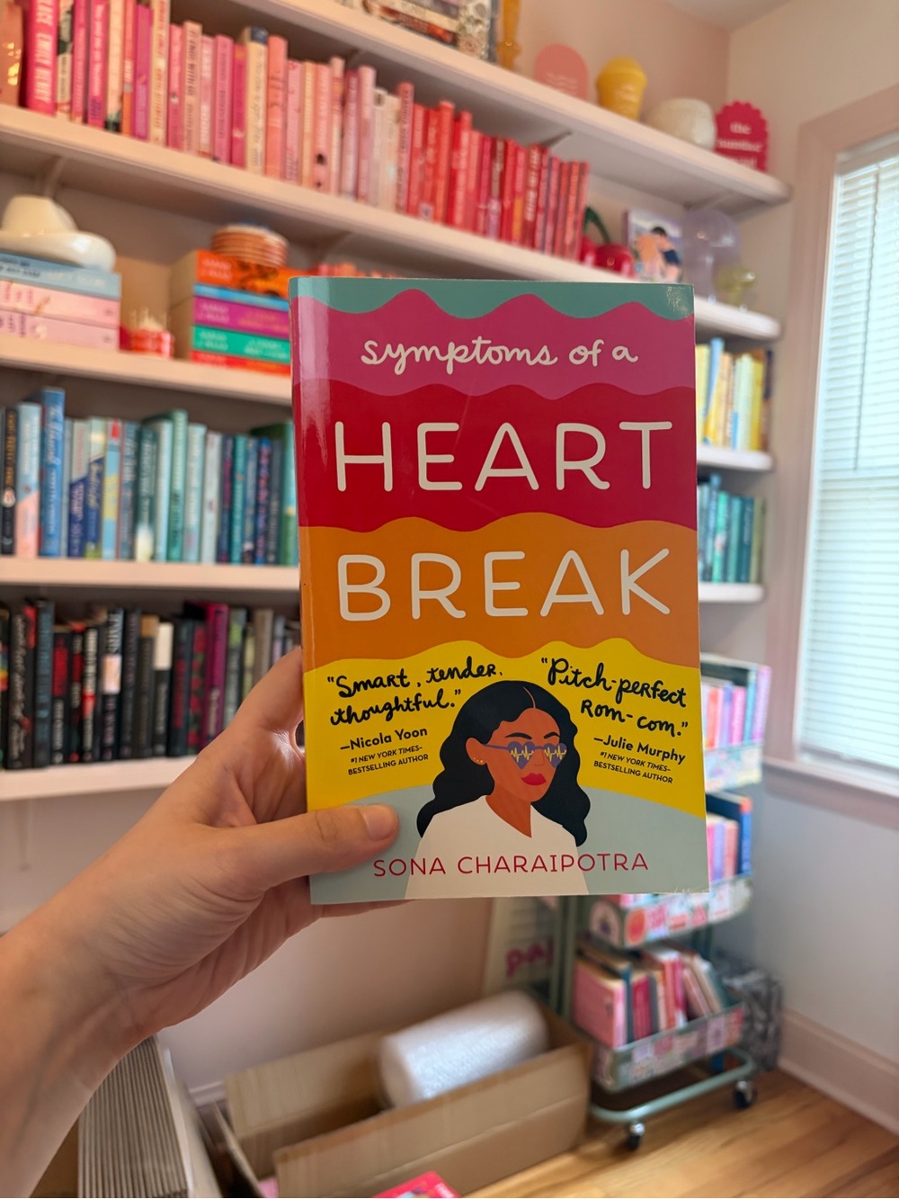 Symptoms of a Heartbreak by Sona Charaipotra - Bright Multicolor Paperback